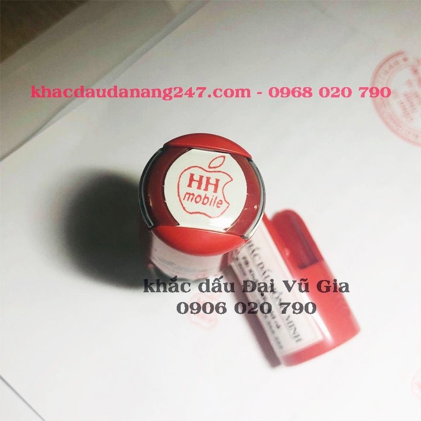 Khắc dấu tròn chất lượng.