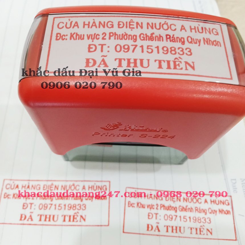 Khắc dấu bản vẽ tại Đà Nẵng