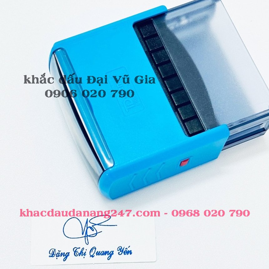 Khắc dấu chữ ký theo mẫu tại Đà Nẵng