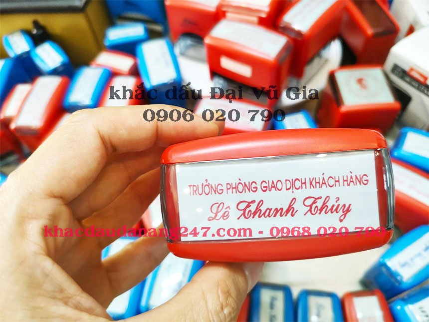 Khắc dấu chức danh nhanh tại Đà Nẵng