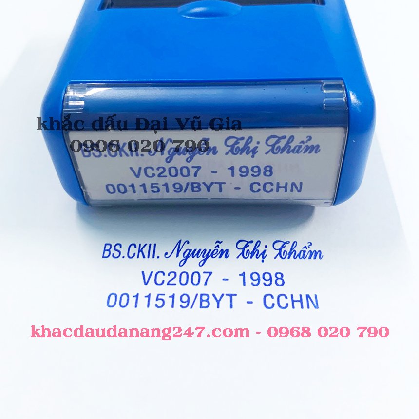 Khắc dấu chức danh mẫu đẹp tại Đà Nẵng