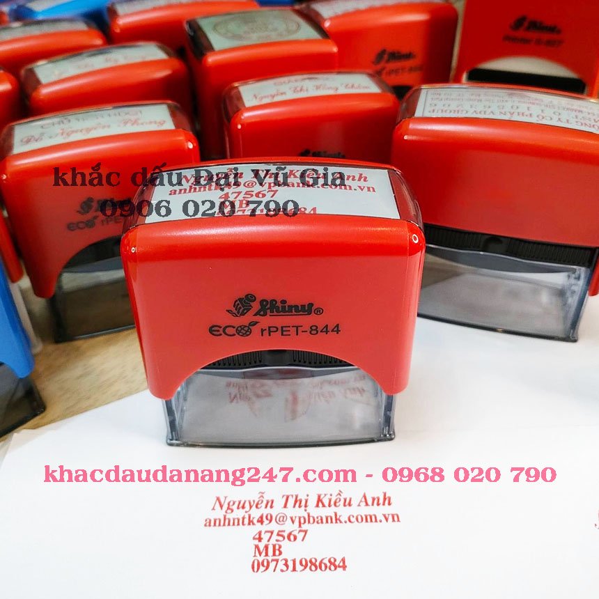 Khắc dấu chức danh mẫu đẹp tại Đà Nẵng