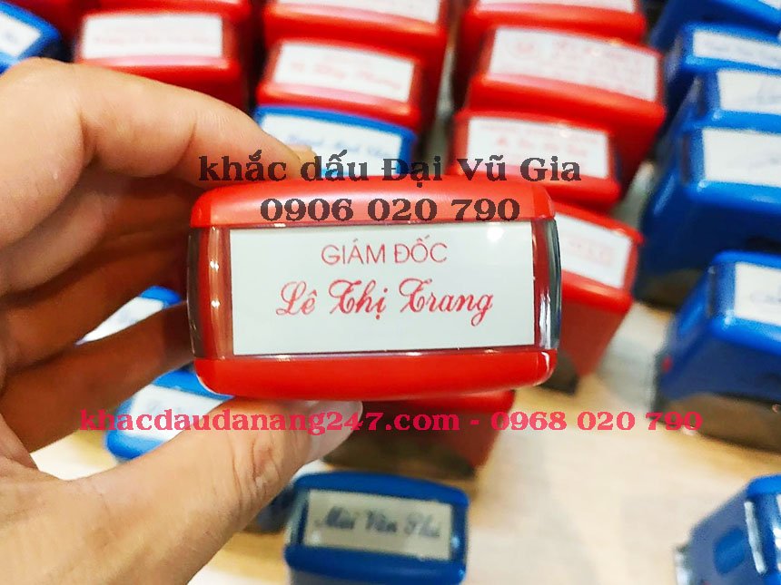 Khắc dấu chức danh nhanh tại Đà Nẵng