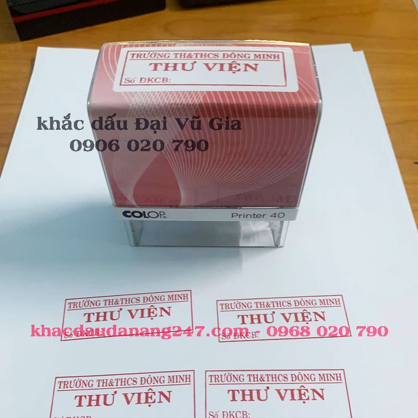 Khắc dấu chuyên nghiệp tại Đà Nẵng
