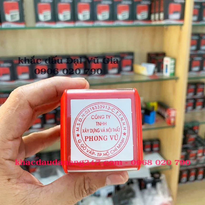Khắc dấu chuyên nghiệp tại Đà Nẵng
