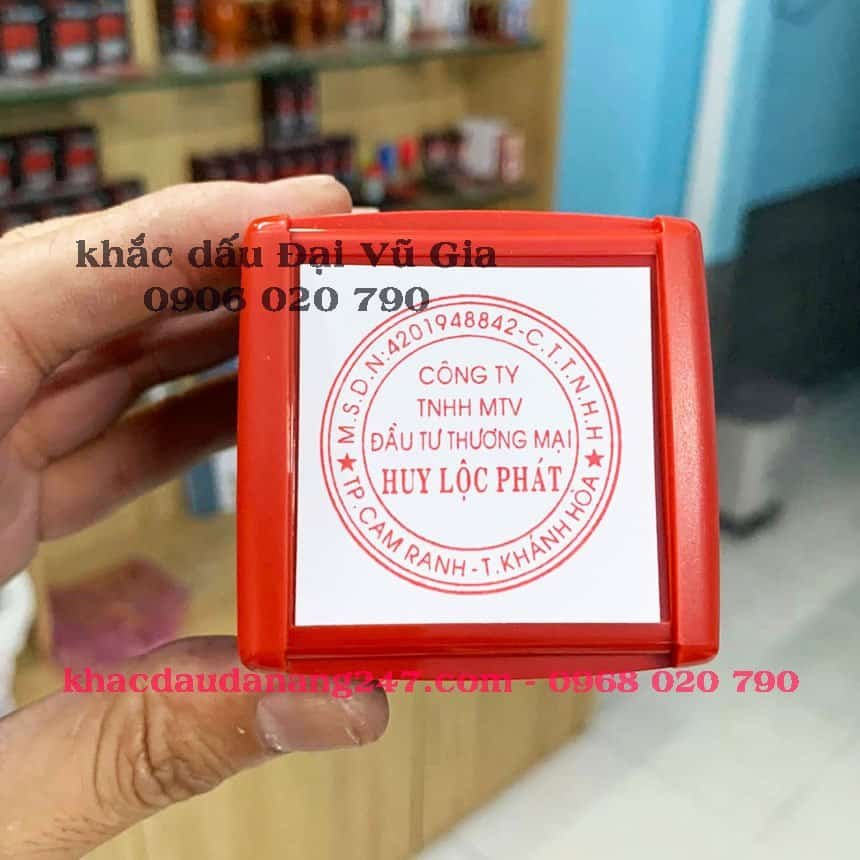 Khắc dấu công ty tại Đà Nẵng