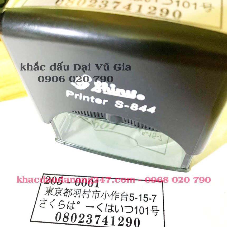 Khắc dấu dãy số tại Đà Nẵng