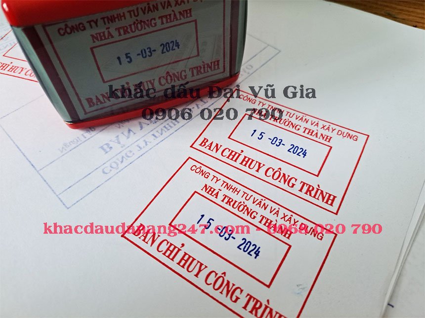 Khắc dấu giá rẻ tại Đà Nẵng