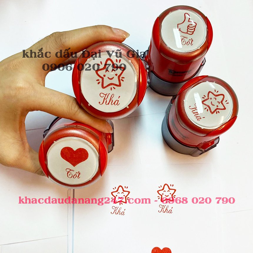Khắc dấu mầm non tại Đà Nẵng