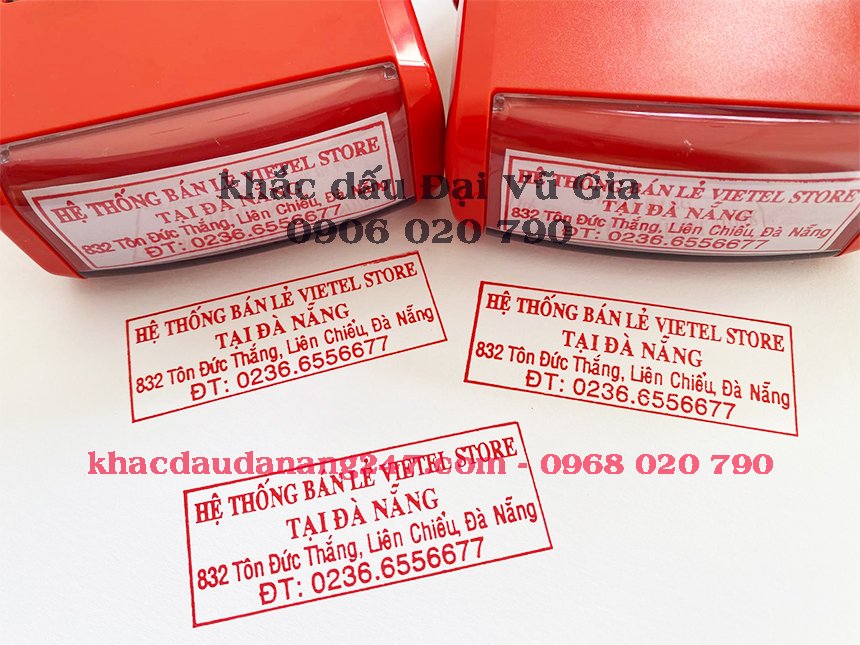 Khắc dấu tại phường Điện Bàn Đông Đà Nẵng