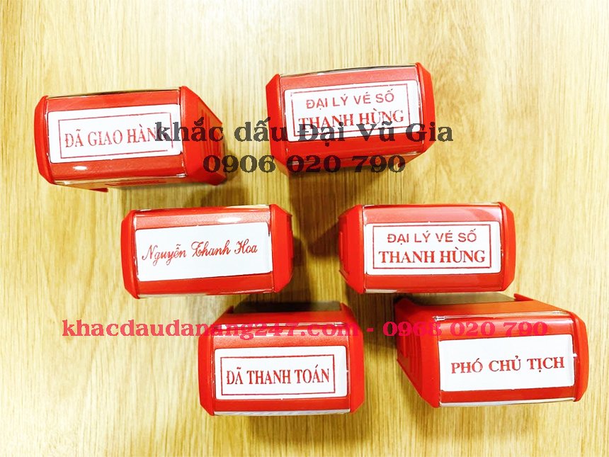 Khắc dấu tại phường Hòa Khánh Đà Nẵng