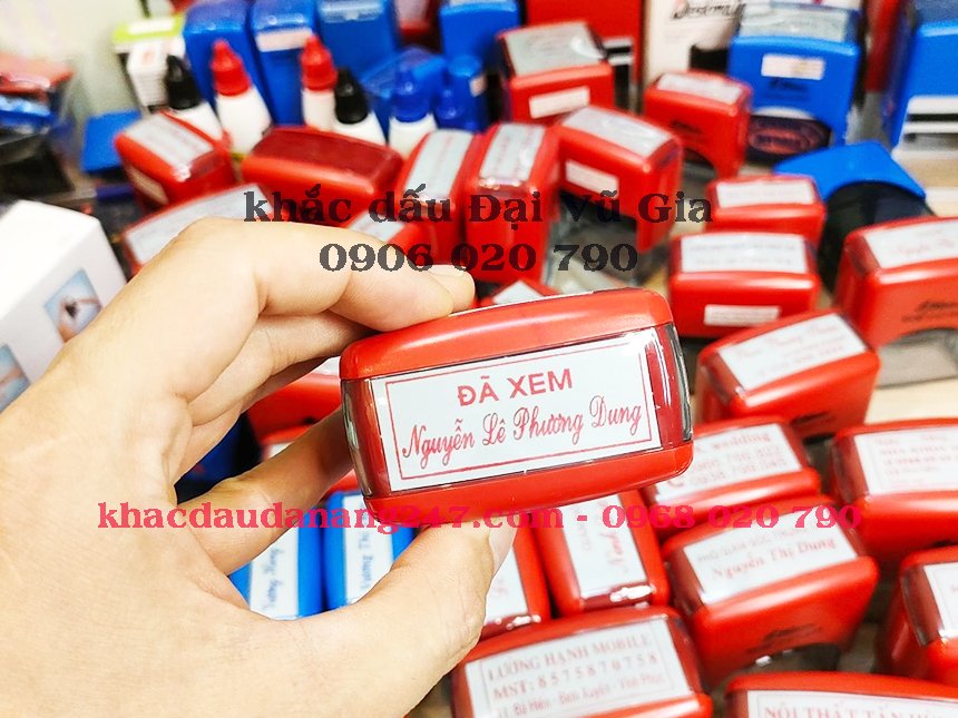 Khắc dấu tại phường Hòa Xuân Đà Nẵng
