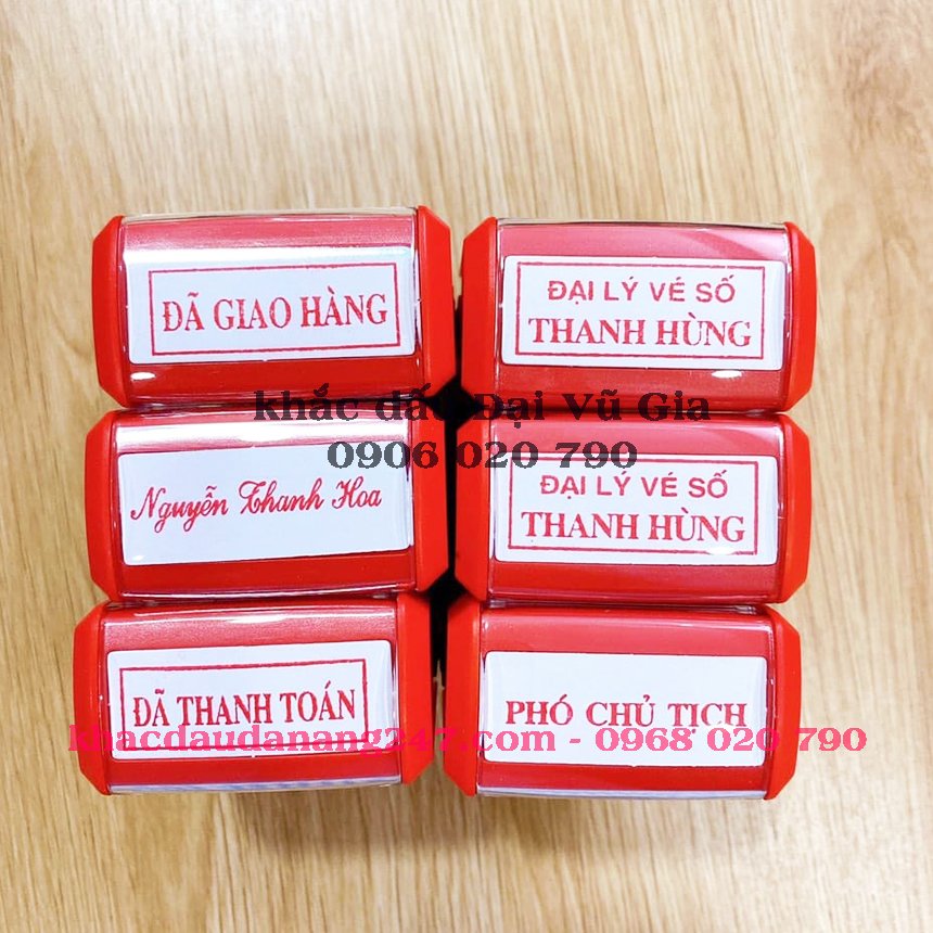 Khắc dấu tại phường Hội An Đà Nẵng