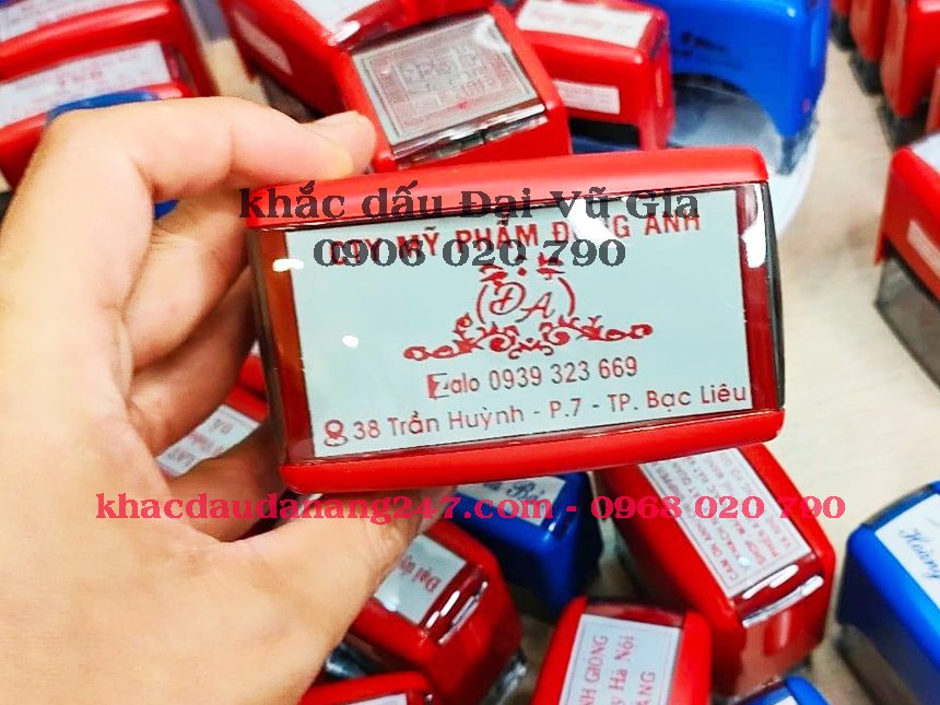 Khắc dấu tại phường Hội An Đông Đà Nẵng