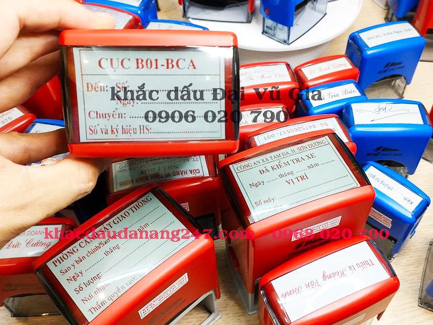 Khắc dấu tại phường Hội An Tây Đà Nẵng