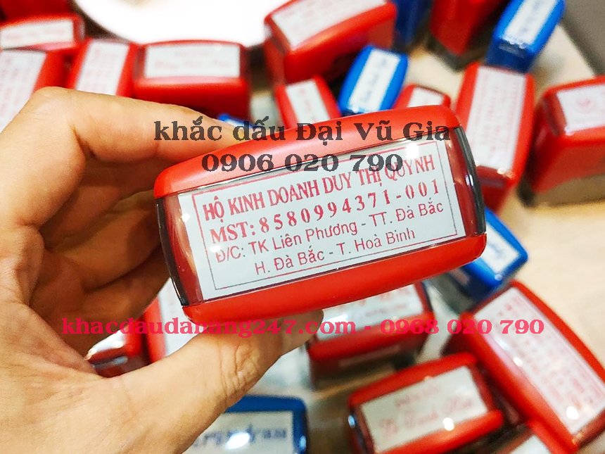Khắc dấu tại phường Liên Chiểu Đà Nẵng