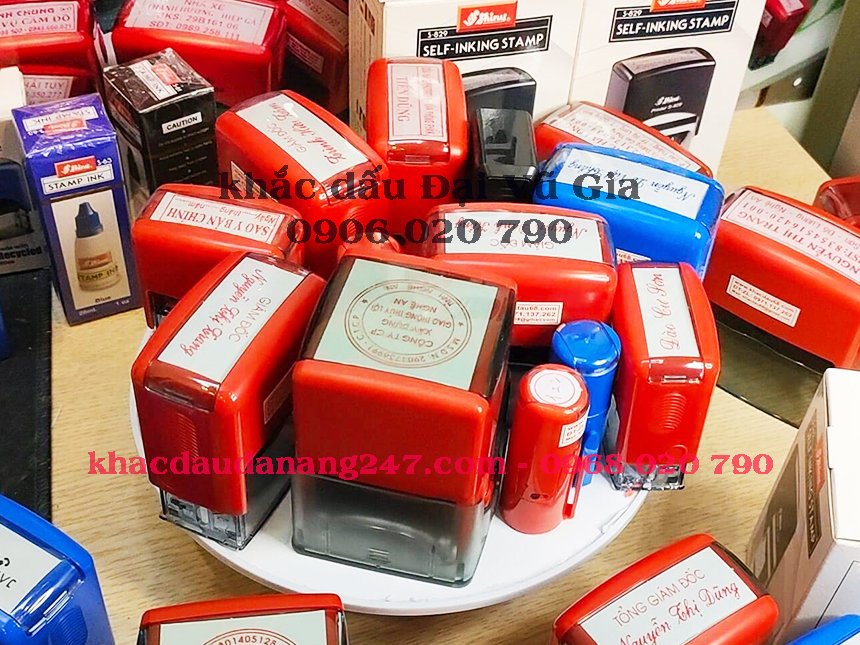 Khắc dấu tại phường Sơn Trà Đà Nẵng