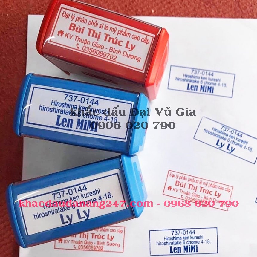Khắc dấu tại phường Thanh Khê Đà Nẵng