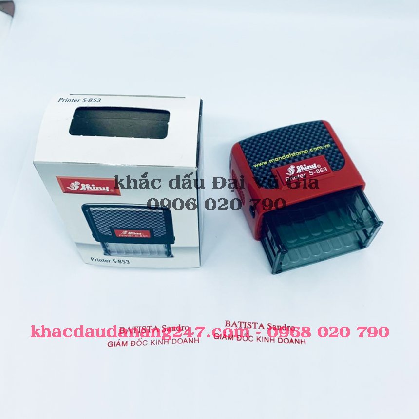 Khắc dấu tại phường Thanh Khê Đà Nẵng