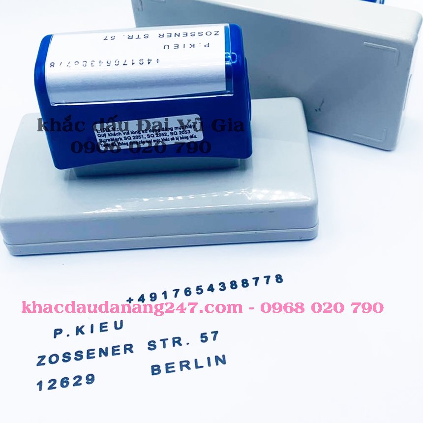 Khắc dấu số tại Đà Nẵng