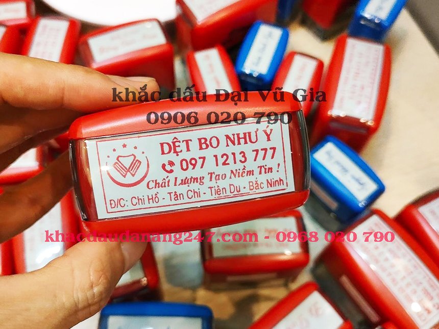 Khắc dấu số điện thoại tại Đà Nẵng