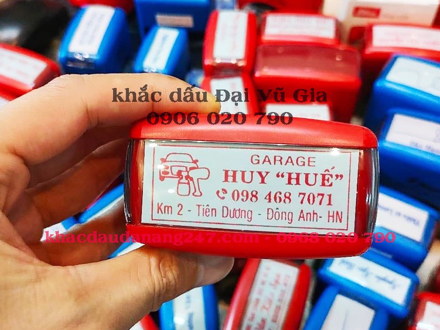 Khắc dấu số điện thoại tại Đà Nẵng