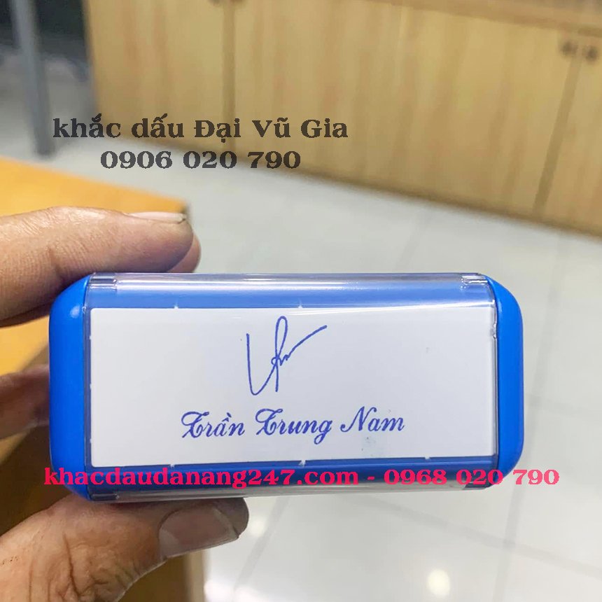 Khắc dấu tên chữ ký tại Đà Nẵng