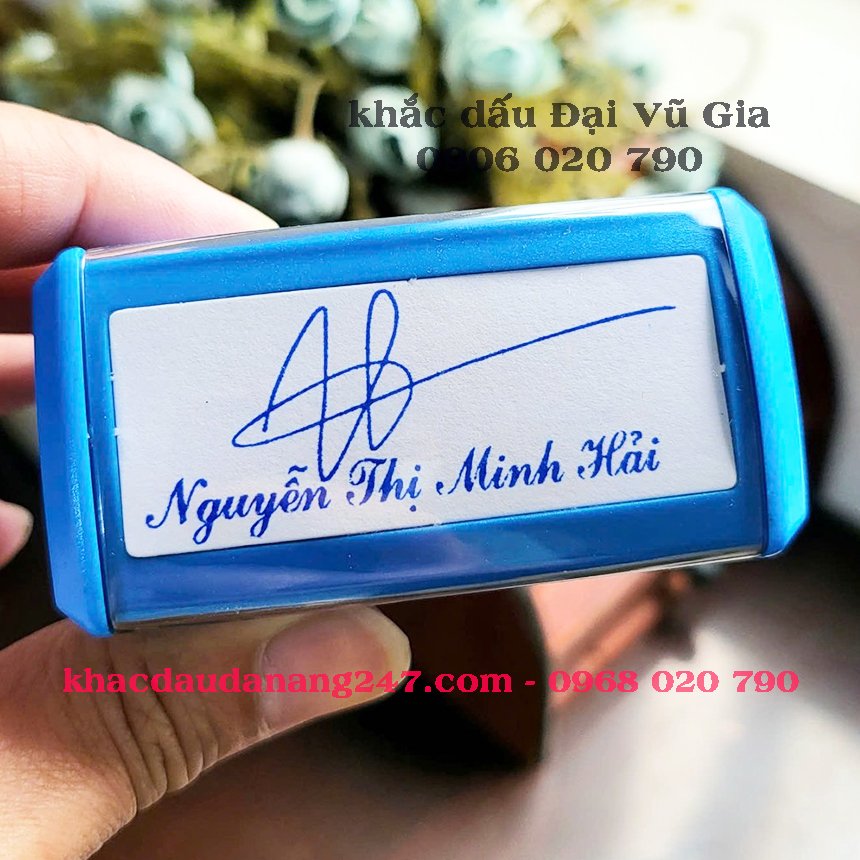 Khắc dấu chữ ký phường Hòa Xuân