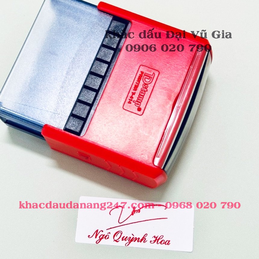 Khắc dấu chữ ký phường Hòa Xuân