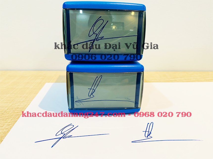 Khắc dấu chữ ký phường Hòa Xuân