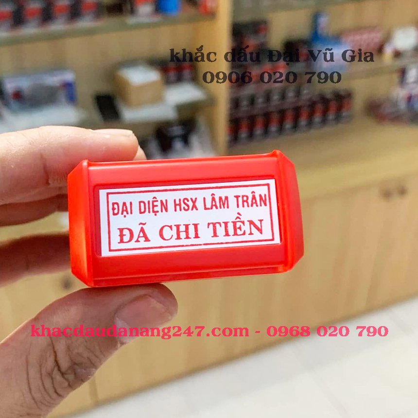 Khắc dấu chức danh phường An Thắng