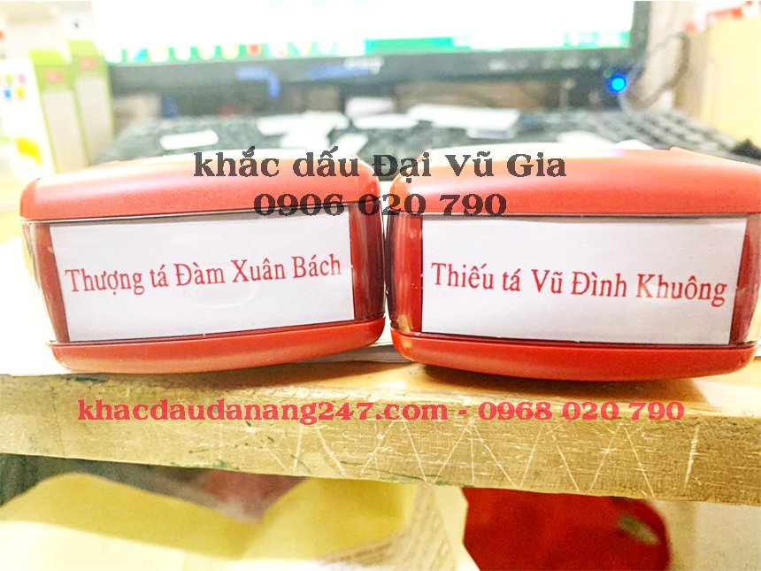 Khắc dấu chức danh phường An Thắng