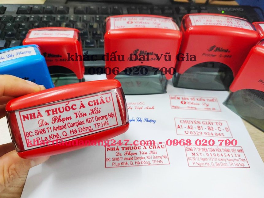 Khắc dấu chuyên nghiệp phường Hòa Cường
