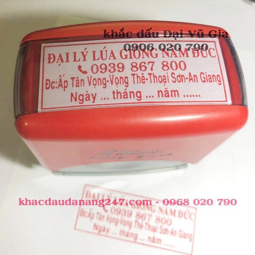Khắc dấu địa chỉ phường Điện Bàn