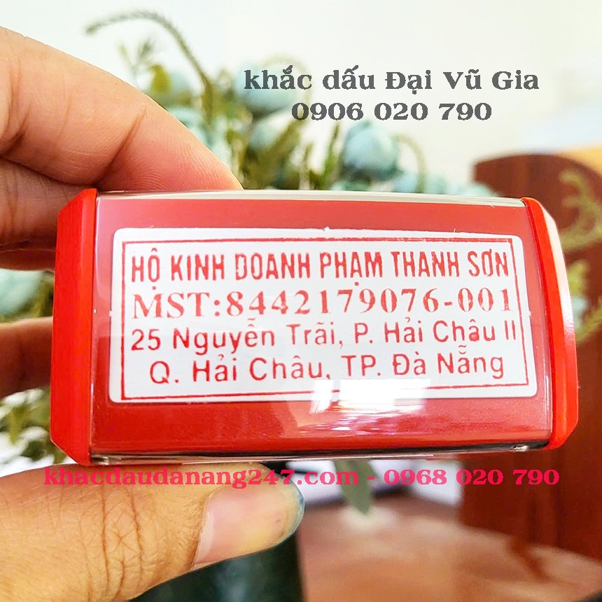 Khắc dấu địa chỉ phường Điện Bàn