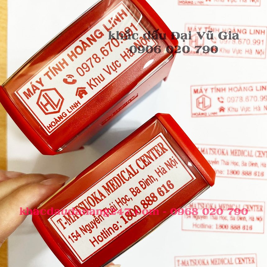 Khắc dấu địa chỉ phường Điện Bàn