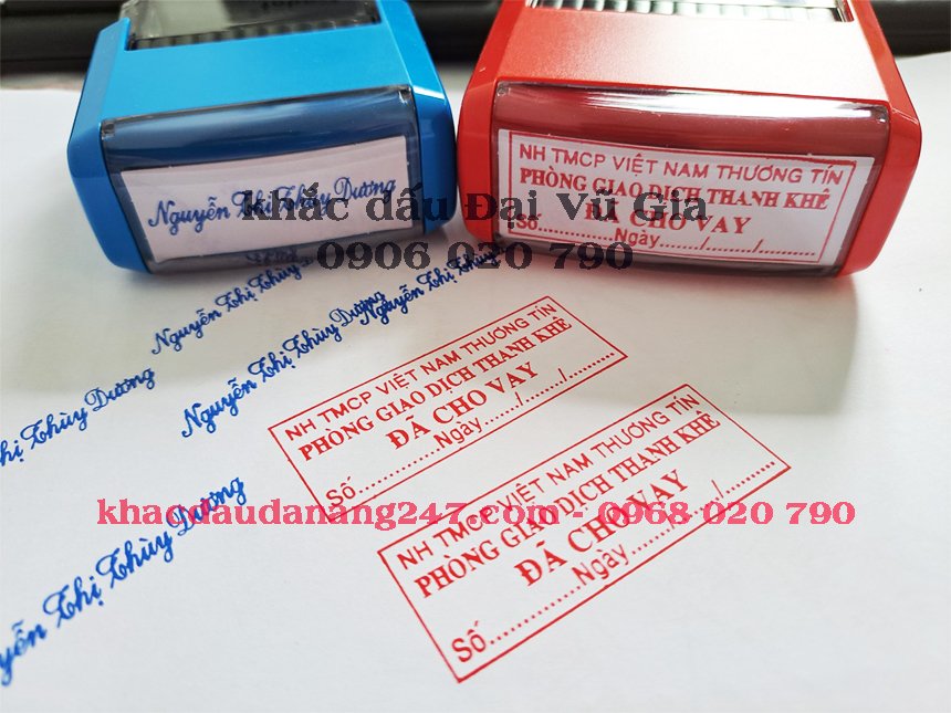 Khắc dấu nhanh phường Hải Châu