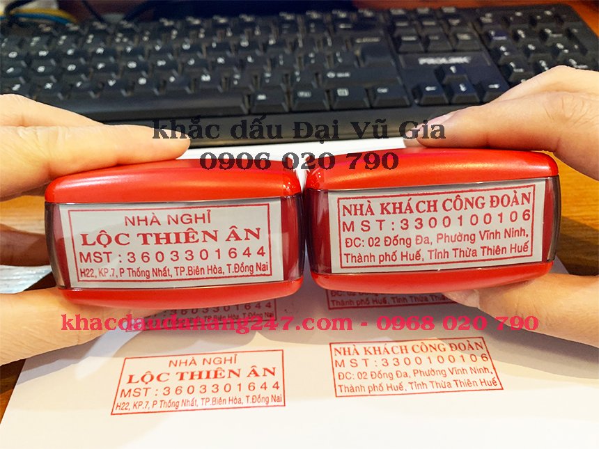 Khắc dấu pháp lý phường Liên Chiểu