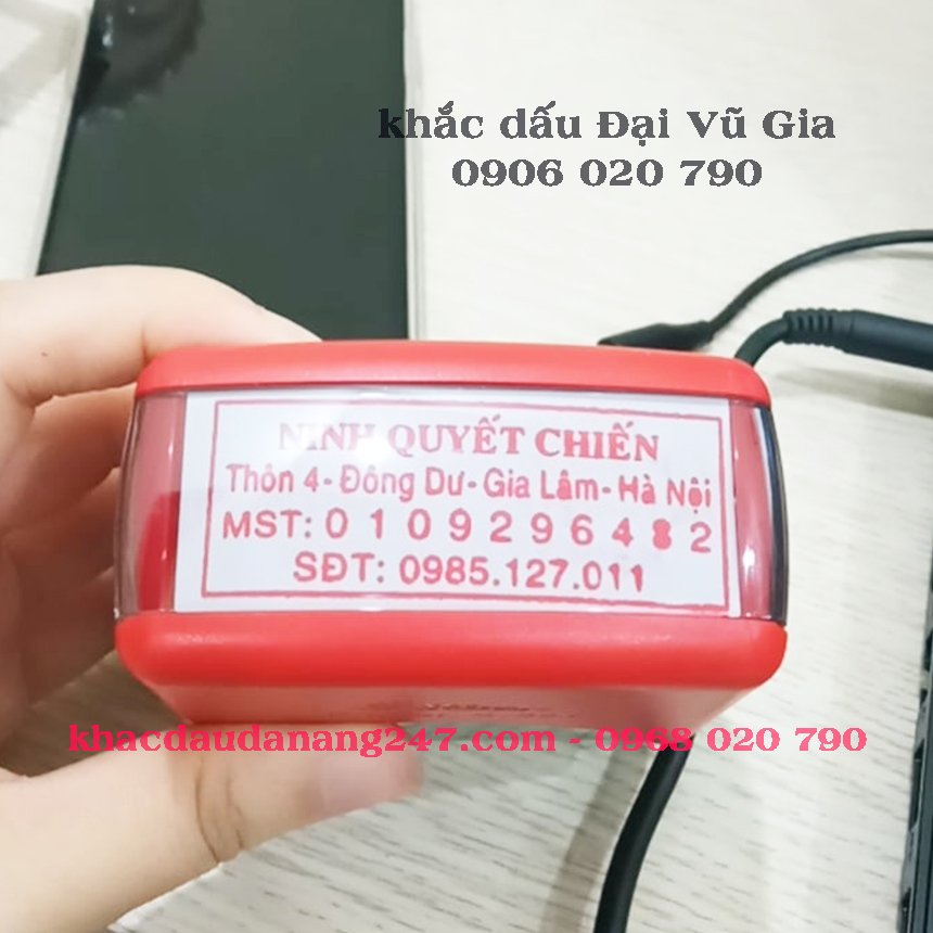 Khắc dấu pháp lý phường Liên Chiểu