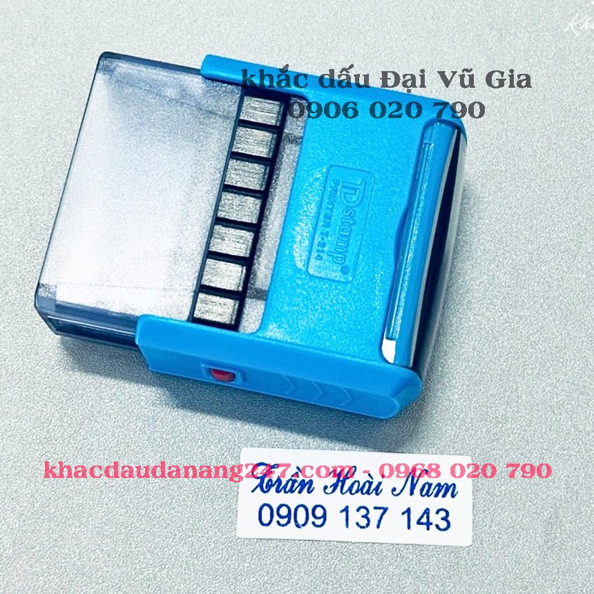 Khắc dấu tên phường Điện Bàn