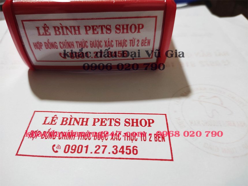 Khắc dấu theo yêu cầu phường An Khê