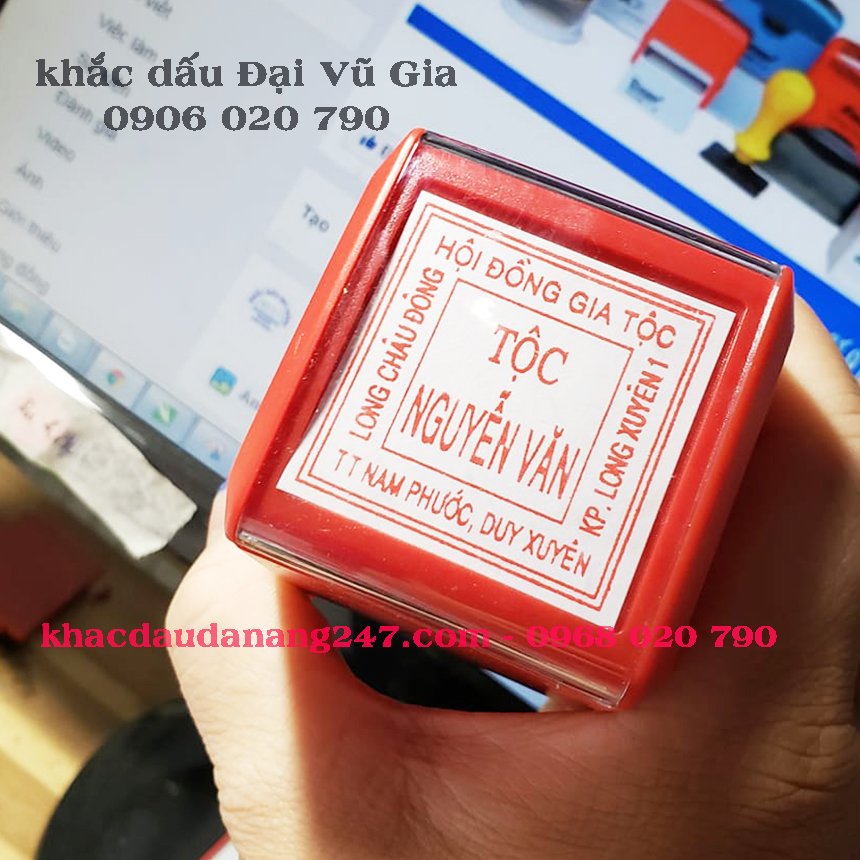 Khắc dấu ấn tại thành phố Đà Nẵng