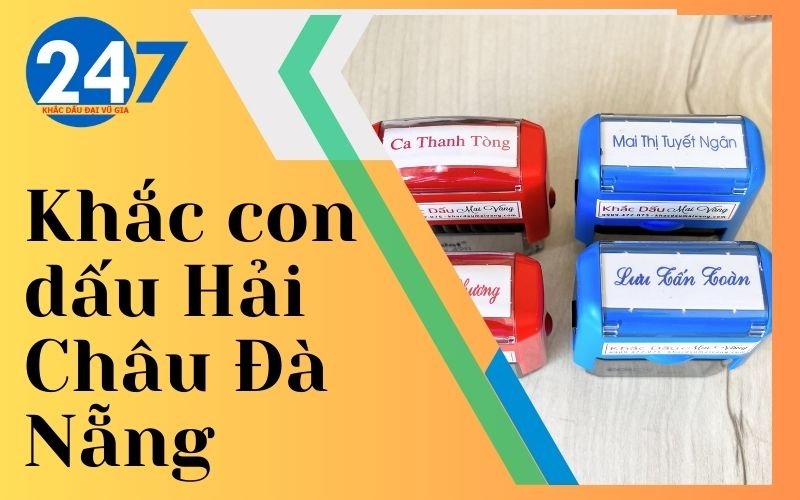Khắc con dấu Hải Châu Đà Nẵng