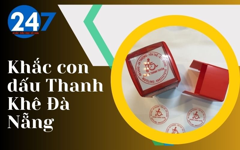 Khắc con dấu Thanh Khê Đà Nẵng