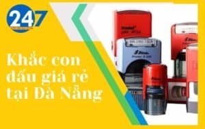 Khắc con dấu giá rẻ tại Đà Nẵng