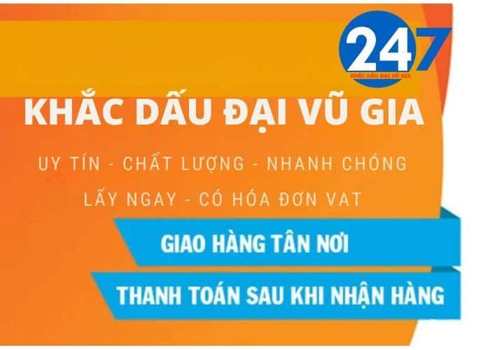 Khắc con dấu giá rẻ tại Đà Nẵng