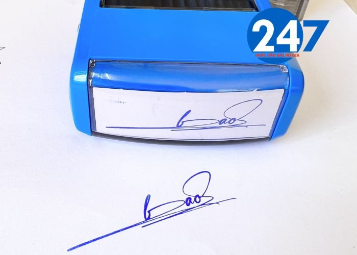 Khắc dấu chữ ký Liên Chiểu