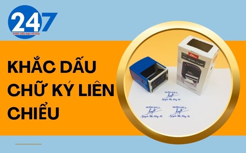 Khắc dấu chữ ký Liên Chiểu