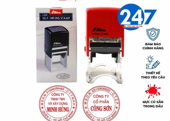 Khắc dấu công ty Cẩm Lệ Đà Nẵng