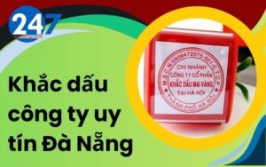 Khắc dấu công ty uy tín Đà Nẵng